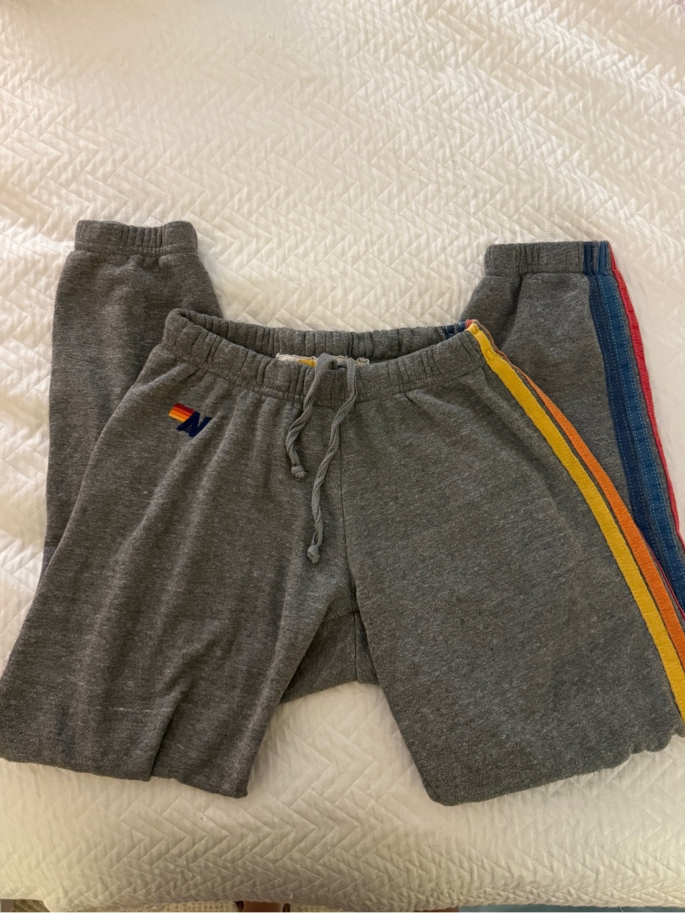 Aviator Nation Gray Jogger Sweatpants